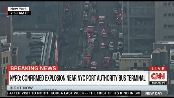 BREAKING: Bomb Explodes at Port Authority – ISIS INSPIRED ATTACK- SUSPECT FROM BANGLADESH (VIDEO)